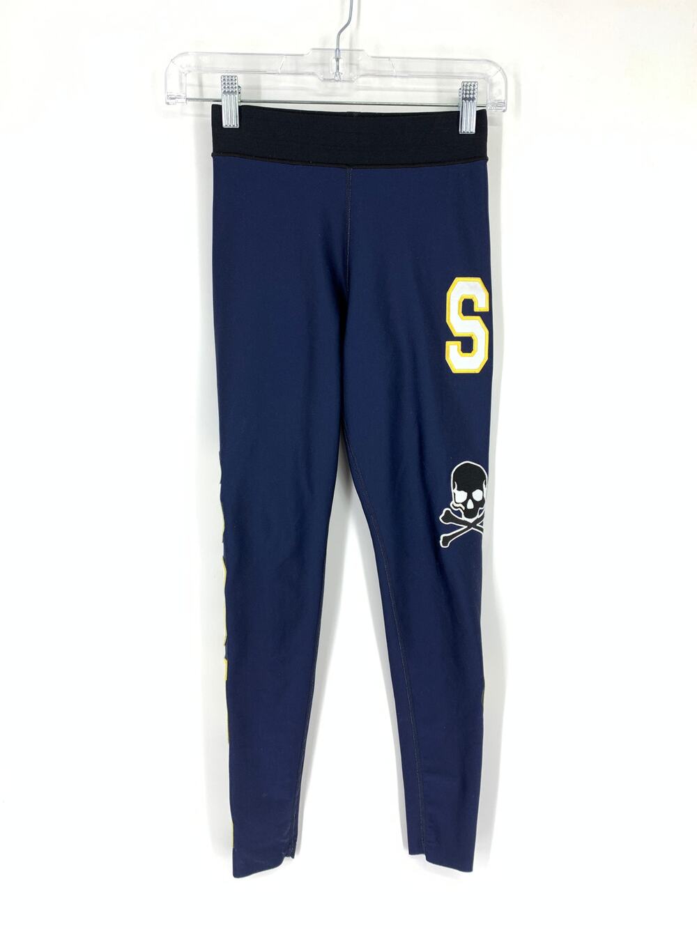 Ultracor x Soulcycle Legging Women's Sz XS Pull On Active Pants Blue Compression